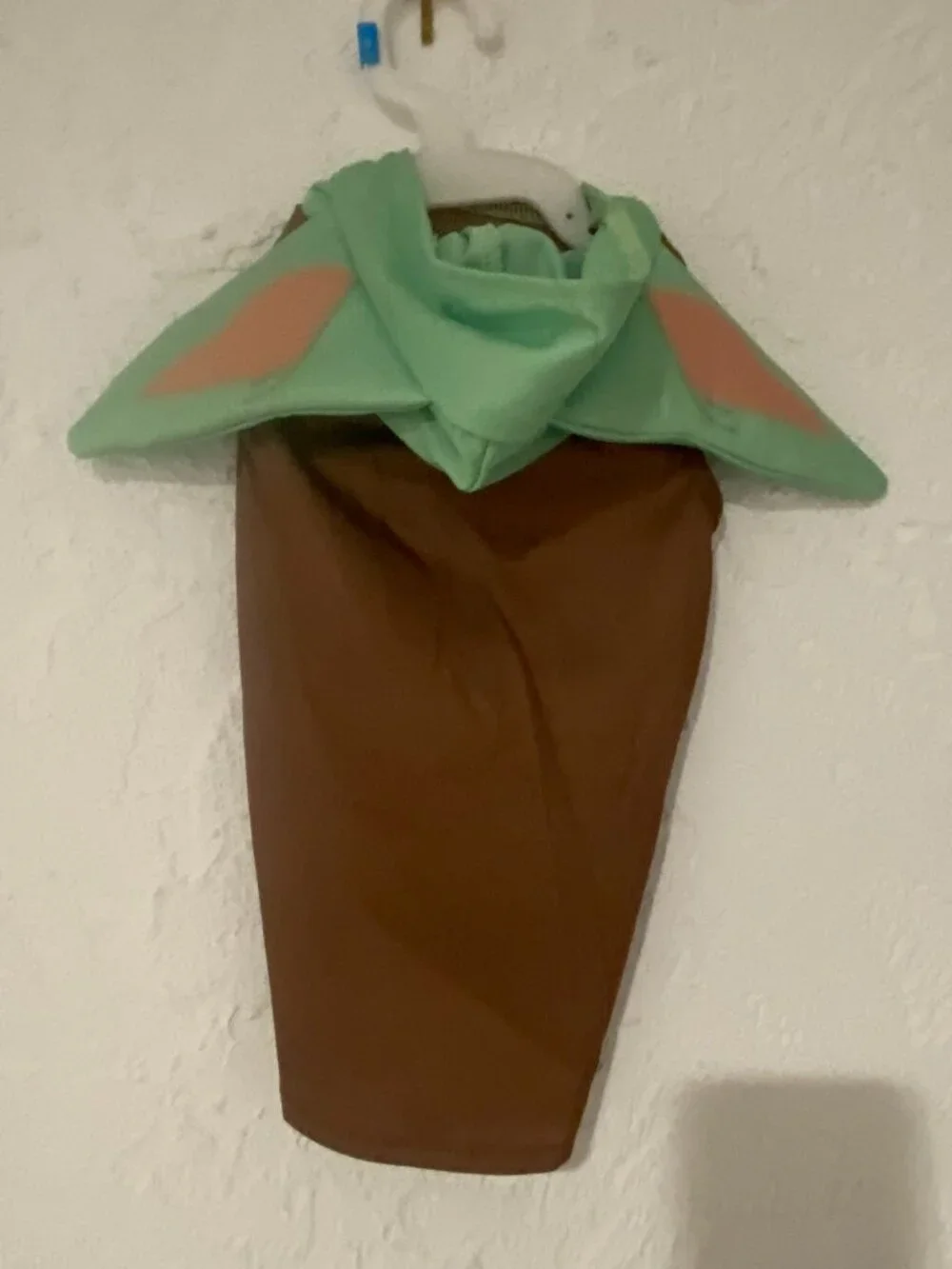 Star Wars Grogu Baby Yoda Dog Costume Mandalorian Pet Outfit M